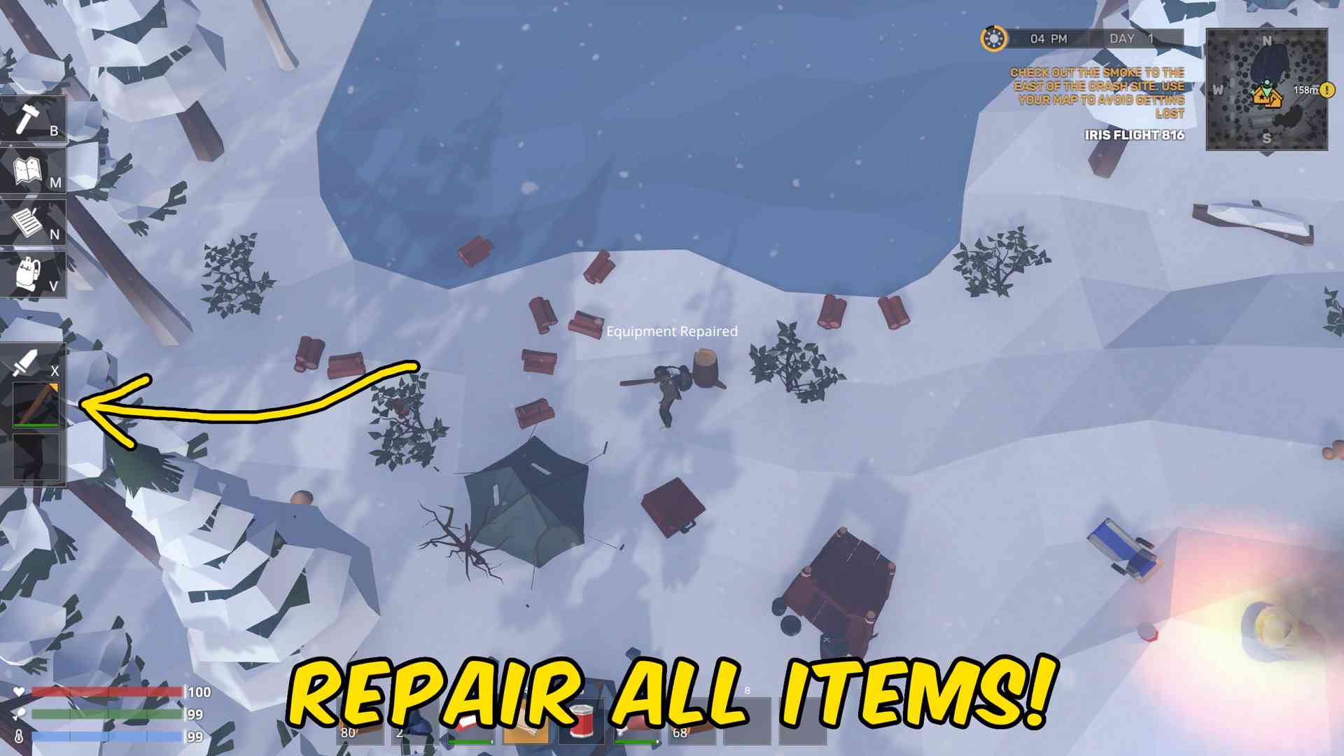 The Wild Eight — Infinite Tool Durability (screenshot 2)